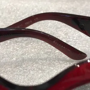 ? Bvlgari Authentic red fade 2 black Swarovski Crystal sunglasses OG case, cloth BVLGARI | Accessories | Bvlgari Authentic Red Fade 2 Black  main image 4